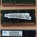 5 darab 1-2gb ddr3 so-dimm eladó. fotó