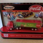 Matchbox collectible Coca Cola around the world truck England fotó