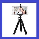 gorillapod tripod állvány Alcatel Pixi 4 (6) 8050d telefonhoz fekete színben fotózáshoz videó néz... fotó