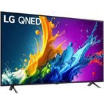 LG 86QNED80T6A, LED televízió 217 cm (86 hüvelyk), fekete, UltraHD/4K, QNED, WLAN, LAN, Bluetooth... fotó