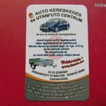 Kártyanaptár 2016. Autó Kereskedés és Utánfutó Centrum, Tószeg. Volkswagen Passat személyautó. fotó