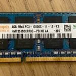 Hynix 4GB 2Rx8 PC3-12800S-11-12-F3 DDR3 laptop RAM memória akár 1Ft fotó