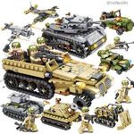 2. világháborús Katonák Tank Repülő Hajó Fegyver 1061db kompatibilis csata csomag ÚJ! +Lego mágnes fotó