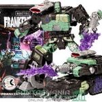 000 14cm-es Transformers x Universal Monsters Frankenstein figura - Frankentron Decepticon tank-robo fotó