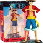 000 17cm-es Anime figura - One Piece Monkey D Luffy anime figura - Super Figure Collection 1: 10 PVC fotó