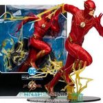 -0 30cm-es DC Multiverse - Flash Movie FLASH figura - Ezra Miller mozi The Flash / Villám PVC Statue fotó