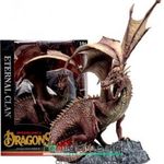 000 McFarlane's Dragons sárkány figura - 34cmes Eternal Clan Dragon Series 8 Deluxe PVC Statue / Szo fotó