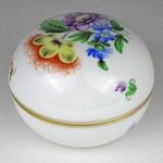 1M854 Régi Herendi porcelán virágmintás bonbonier fotó