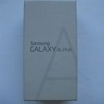 Samsung galaxy alpha 32 go SM-G850F argent doboz fotó