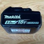 Makita 18V 5.0Ah akkumulátor, Makita BL1850B akksi fotó