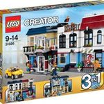 LEGO Creator 31026 - Kerékpárüzlet és kávéház újszerű (dobozával) fotó