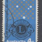 1967. Ausztrália Australia Mi: 387 nemzetközi oroszlán klub fotó