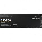 Samsung 500GB M.2 2280 NVMe 980 Basic MZ-V8V500BW Alkatrész Winchester SSD fotó