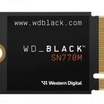 Western Digital 500GB M.2 2230 NVMe SN770M Black WDS500G3X0G Alkatrész Winchester SSD fotó