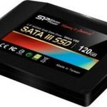 Silicon Power 120GB 2, 5" SATA3 Slim S55 SP120GBSS3S55S25 Alkatrész Winchester SSD fotó