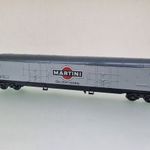 A296 H0 1: 87 Lima no. 3193 „Martini” forgózsámolyos vasútmodell tehervagon fotó