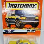 Matchbox Ford LTD TAXI bontatlan hosszúkártyás bliszterben fotó