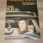 Halló, taxi, eredeti moziplakát, filmplakát, jugoszláv film, 80x60cm fotó