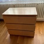 3 fiókos komód (IKEA / MALM) fotó