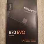 Belső meghajtó, Samsung 2.5" SSD 870 EVO 250GB SATA3 fotó