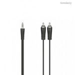 Hama 3, 5mm Jack-2 RCA Audio Cable 5m Black 00205112 fotó