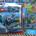 xx(LE8) ÚJ BONTATLAN LEGO JURASSIC WORLD FIGURA , + 30 DB KÁRTYA NAGY LAPON fotó