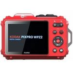 Kodak Pixpro WPZ2 Red Waterproof + 2db akku 16GB microSD Card KO-WPZ2-RD6 Fotó, Videó, Optika Dig... fotó