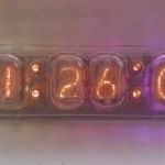 RGB 6 számjegyű IN-12 Nixie csöves óra IN12 LED háttérvilágítással, Type C USB 5V távirányítós fotó