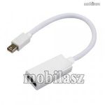 Mini DisplayPort DP - HDMI adapter - 16cm hosszú kábel, 1080p (Full HD) - FEHÉR - Apple Mac Macbo... fotó