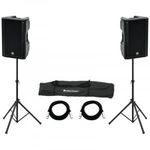 OMNITRONIC Set 2x XKB-212A + Speaker Stand MOVE MK2 fotó