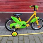 B'Twin bTwin B Twin Decathlonos Dinosaur 500 tanulókerékkel 14" gyerekbicikli eladó fotó