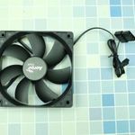 AeroCool 12cm számítógép ház hűtő ventilátor ZT1225L12S fotó