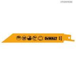 BI-METÁL Fémvágó kobalt kardfűrészlap 152mm - 5 db/cs (DeWALT DT2346-QZ) fotó