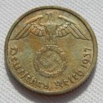 10 Reichspfennig 1937A, Németország, Harmadik Birodalom fotó