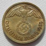 10 Reichspfennig 1939A, Németország, Harmadik Birodalom fotó