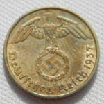 5 Reichspfennig 1937A, Németország, Harmadik Birodalom fotó