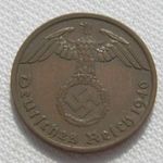 1 Reichspfennig, 1940A, Németország, Harmadik Birodalom fotó