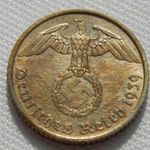 5 Reichspfennig, 1939A, Németország, Harmadik Birodalom fotó