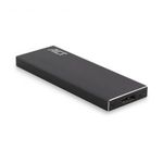 ACT AC1600 USB3.2 M.2 SATA SSD Enclosure Aluminium Design Black AC1600 Kiegészítő, Kellék Mobilrack fotó