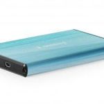 Gembird 2, 5" EE2-U3S-3-B USB3.0 Enclosure Aluminium Blue EE2-U3S-3-B Kiegészítő, Kellék Mobilrack fotó