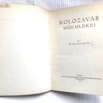 Balogh Jolán, Dr.: Kolozsvár műemlékei fotó