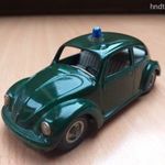 CKO KELLERMANN 403 VW KÄFER POLIZEI lendkerekes, fém játékautó (Made in Western Germany) fotó