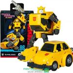 - 11cm-es Transformers figura - Autobot Bumblebee / Űrdongó figura G1 bogárhátű Volkswagen-szerű aut fotó