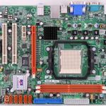 ECS A780GM-M3 AMD AM-2 SATA-RAID PCI-E HDMI + AMD SEMPRON 2800+ + HŰTŐ fotó