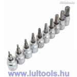 Bit dugókulcs készlet 10 részes Torx 3/8\ quot T10-T55 fotó