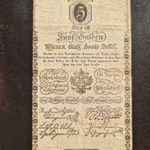 1806-os RITKA 5 GULDEN, Szép! 1 FORINTRÓL!!! fotó