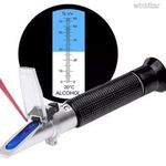 BRIX Refractometer Refraktométer 0-15% szélvédő hűtőfolyadék folyadékok akkumulátorsav alkohol klíma fotó