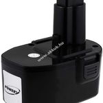 Helyettesítő akku Black and Decker fúrócsavarozó CD14CB 3000mAh NiMH japán cellás (PROFI) fotó