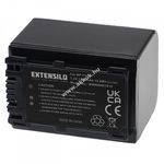 Helyettesítő EXTENSILO akku Sony HDR-CX700V típus NP-FV70 1500mAh fotó