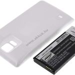 Helyettesítő akku Samsung SM-N910K 6400mAh fehér fotó